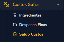 Apuração de Custos de Safra